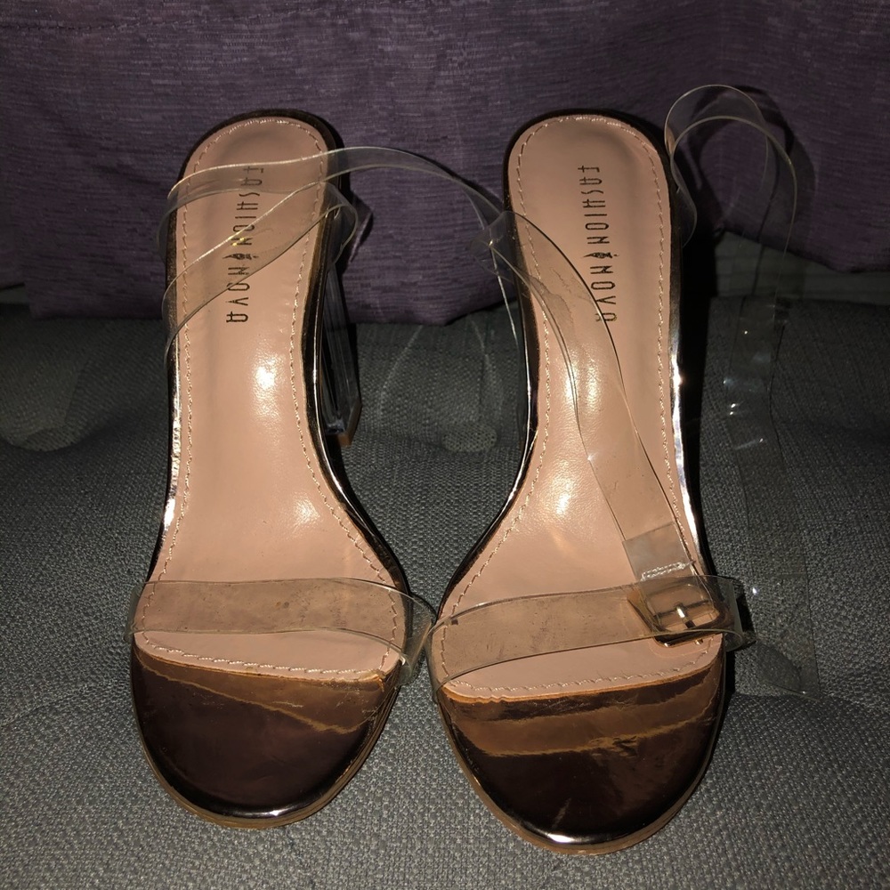 Rose gold “Glass Slipper”